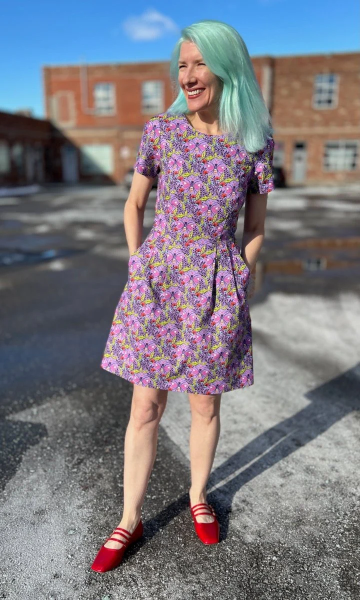 Birds of North America Engoulevent Dress (Love Bugs) - Image 10