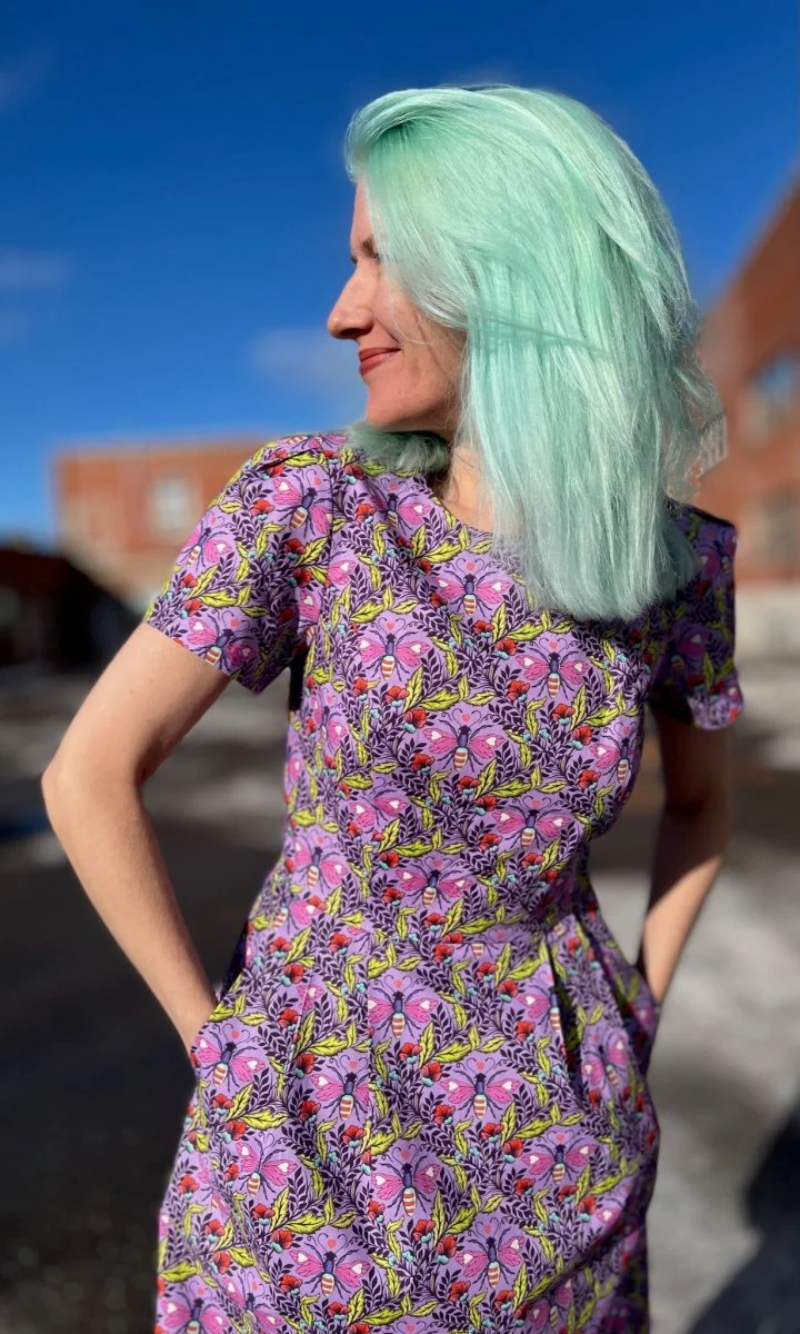 Birds of North America Engoulevent Dress (Love Bugs) - Image 11