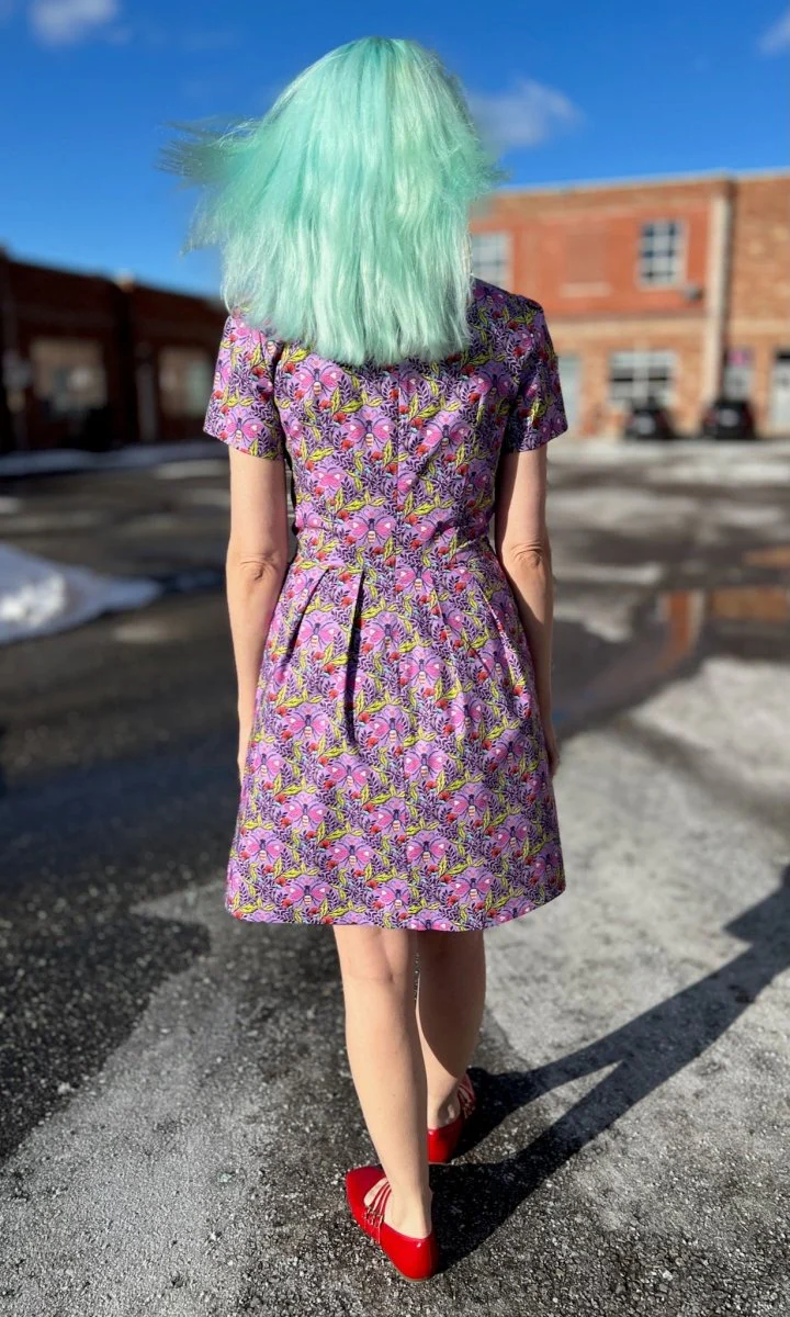Birds of North America Engoulevent Dress (Love Bugs) - Image 16