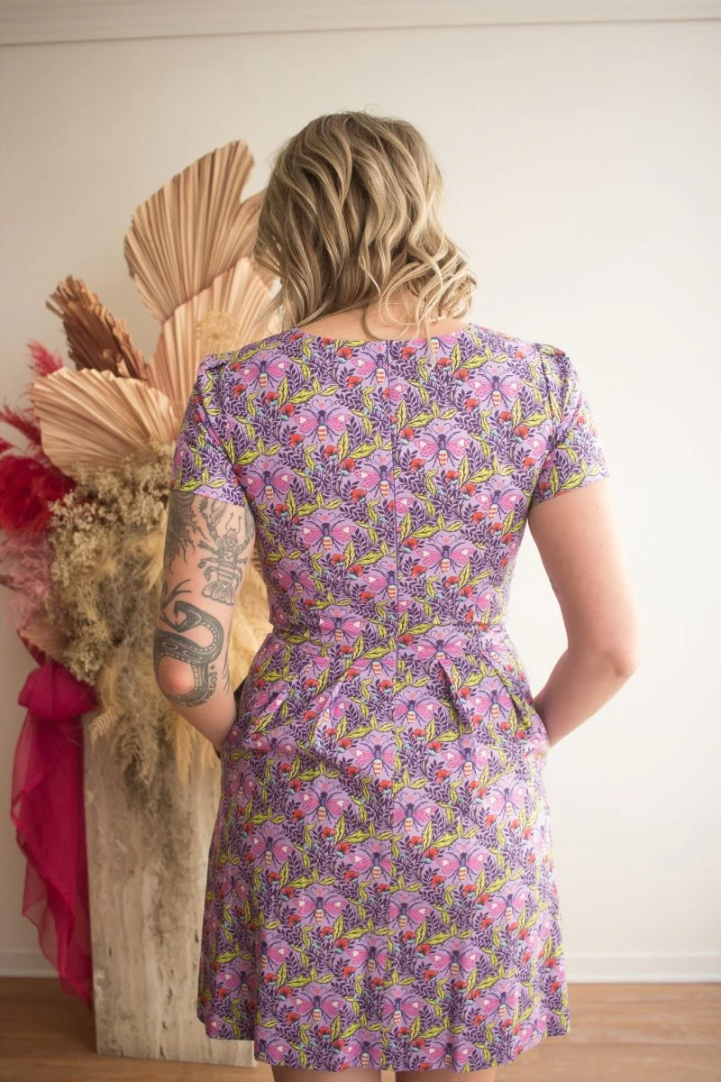 Birds of North America Engoulevent Dress (Love Bugs) - Image 5