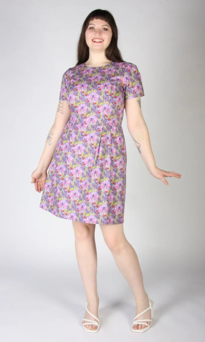 Birds of North America Engoulevent Dress (Love Bugs) - Image 6