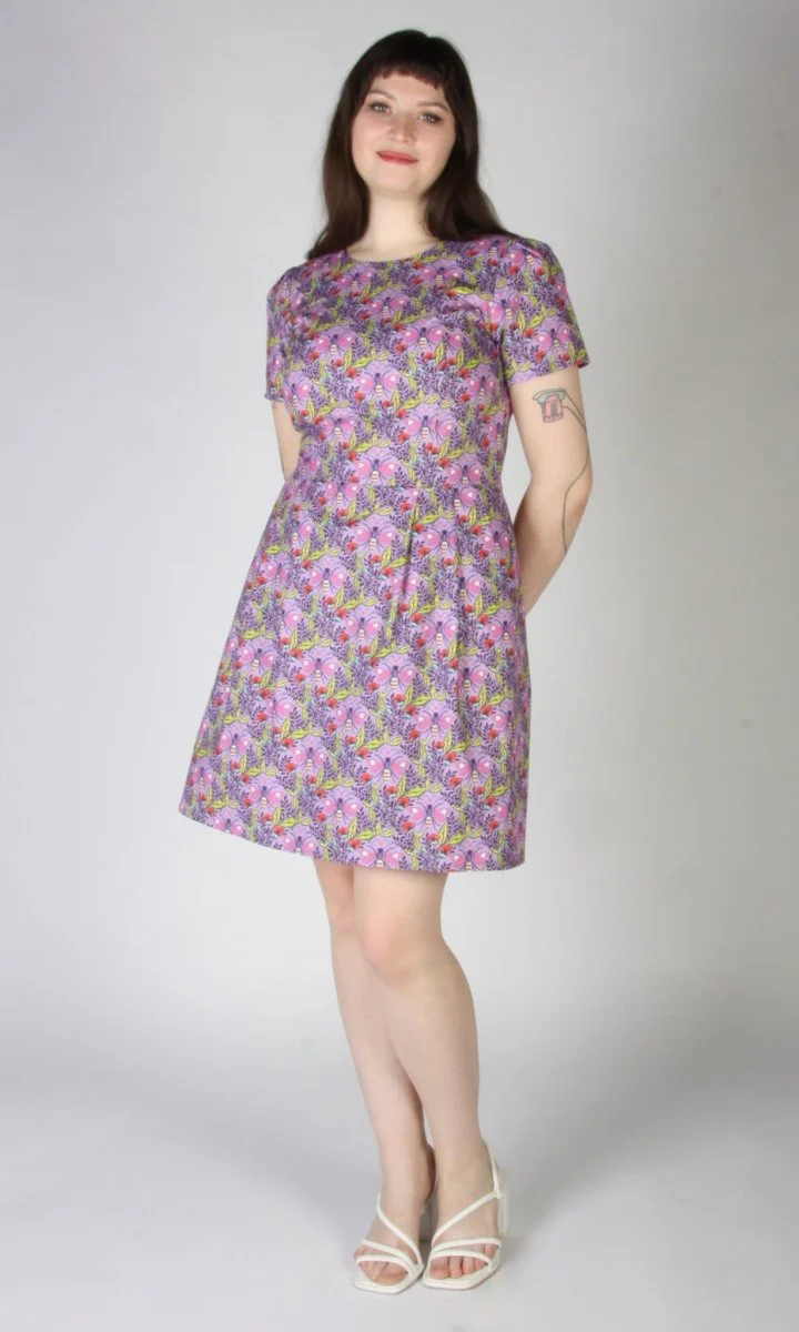 Birds of North America Engoulevent Dress (Love Bugs) - Image 8