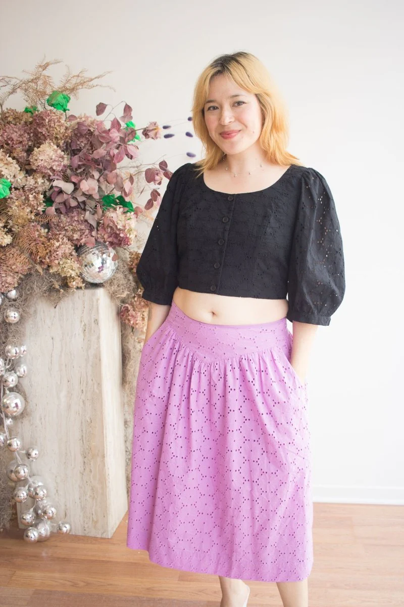 Birds of North America Esmerillon Top (Black)