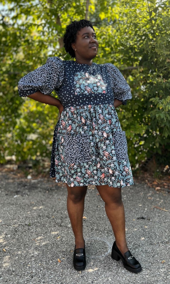 Birds of North America Fairywren Dress - Nest Friends (Online Exclusive) - Image 4