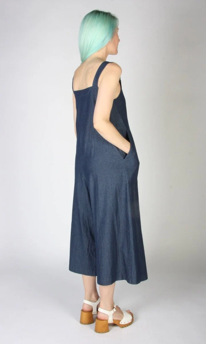 Birds of North America Firecrest Jumpsuit (Dark Wash) - Image 11