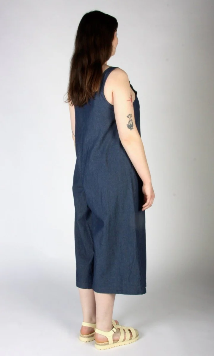 Birds of North America Firecrest Jumpsuit (Dark Wash) - Image 15