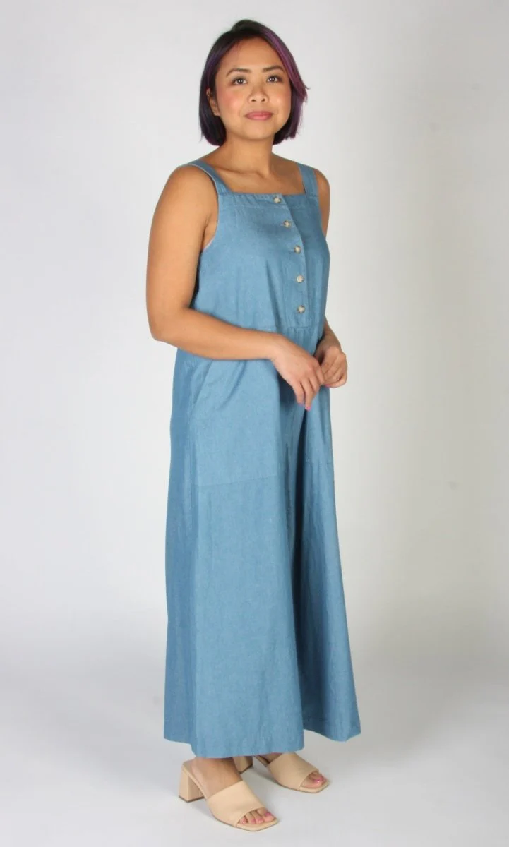 Birds of North America Firecrest Jumpsuit (Medium Wash) - Image 10
