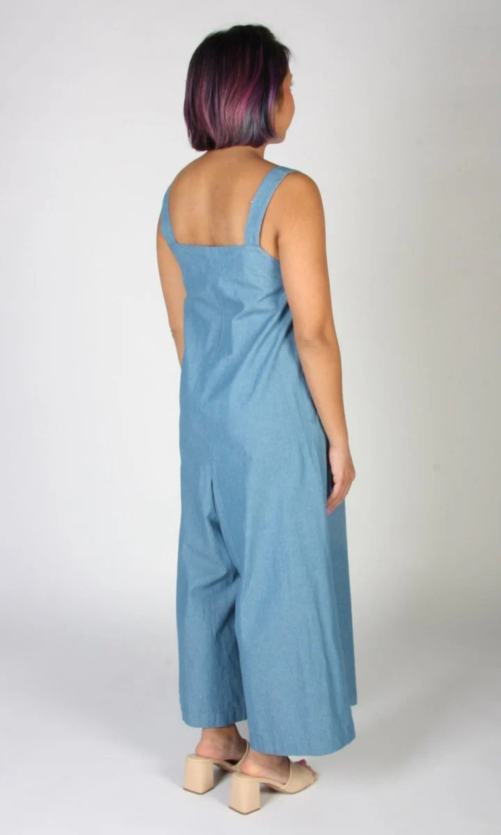 Birds of North America Firecrest Jumpsuit (Medium Wash) - Image 12