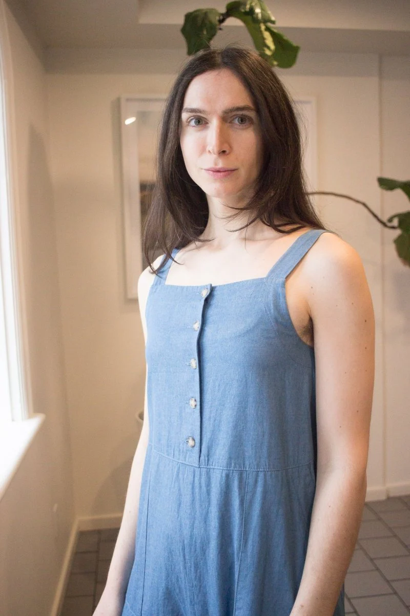 Birds of North America Firecrest Jumpsuit (Medium Wash) - Image 6