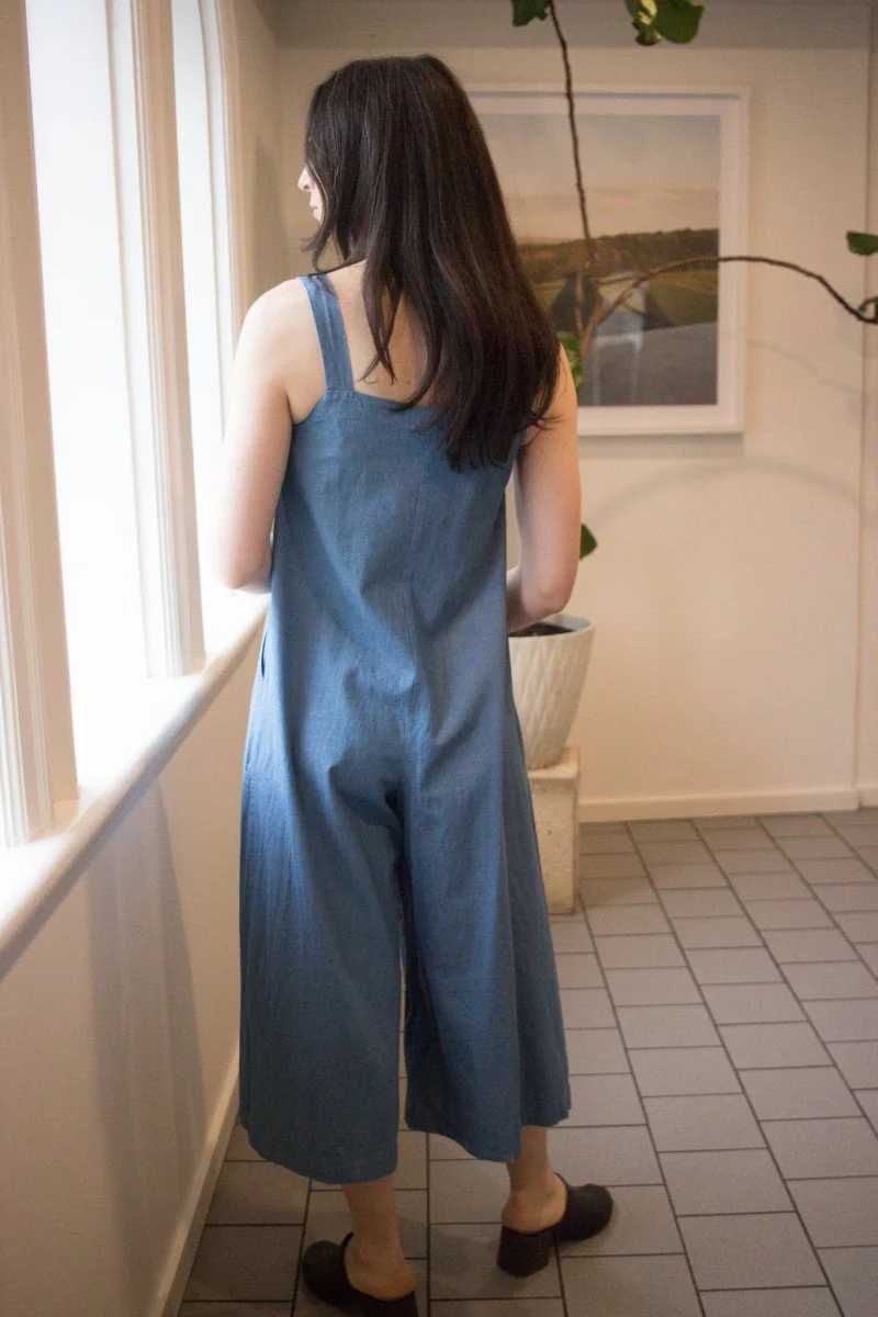 Birds of North America Firecrest Jumpsuit (Medium Wash) - Image 7