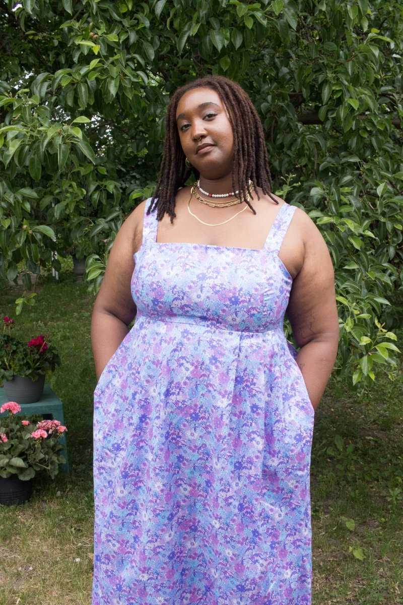 Birds of North America Fox Sparrow Dress - Aster (Online Exclusive) - Image 2