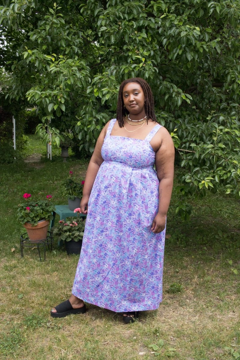 Birds of North America Fox Sparrow Dress - Aster (Online Exclusive) - Image 3