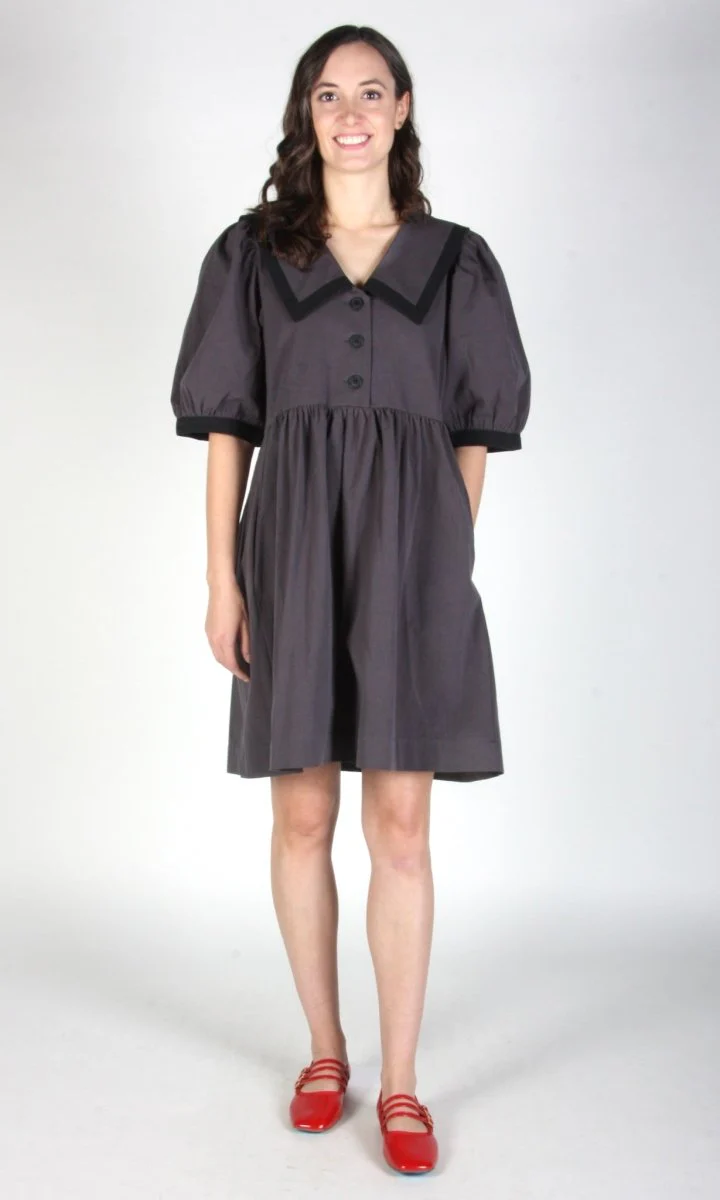 Birds of North America Fulvetta Dress - Iron (Online Exclusive) - Image 2