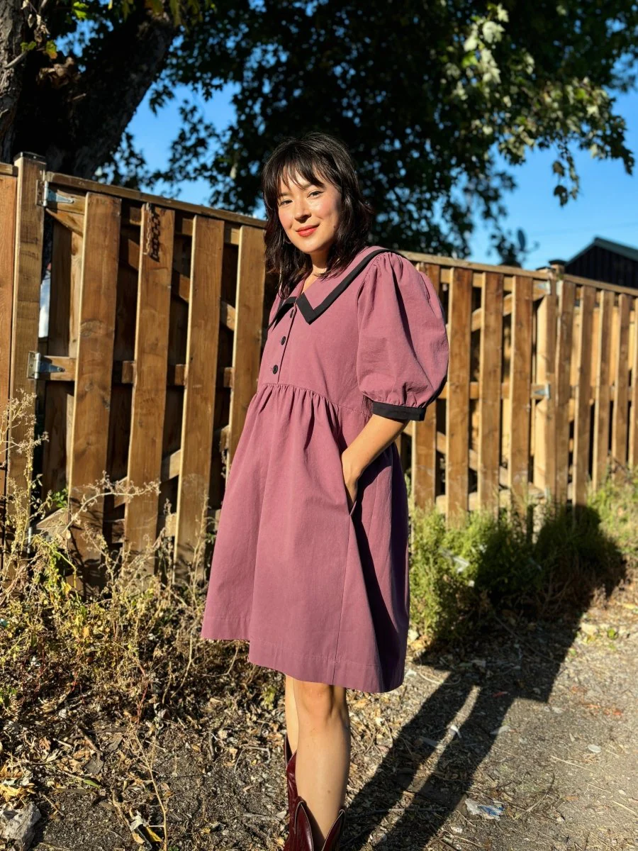 Birds of North America Fulvetta Dress - Thistle (Online Exclusive)