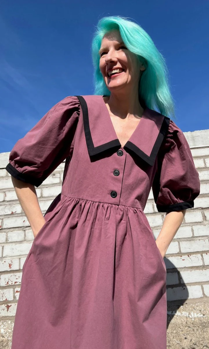 Birds of North America Fulvetta Dress - Thistle (Online Exclusive) - Image 10