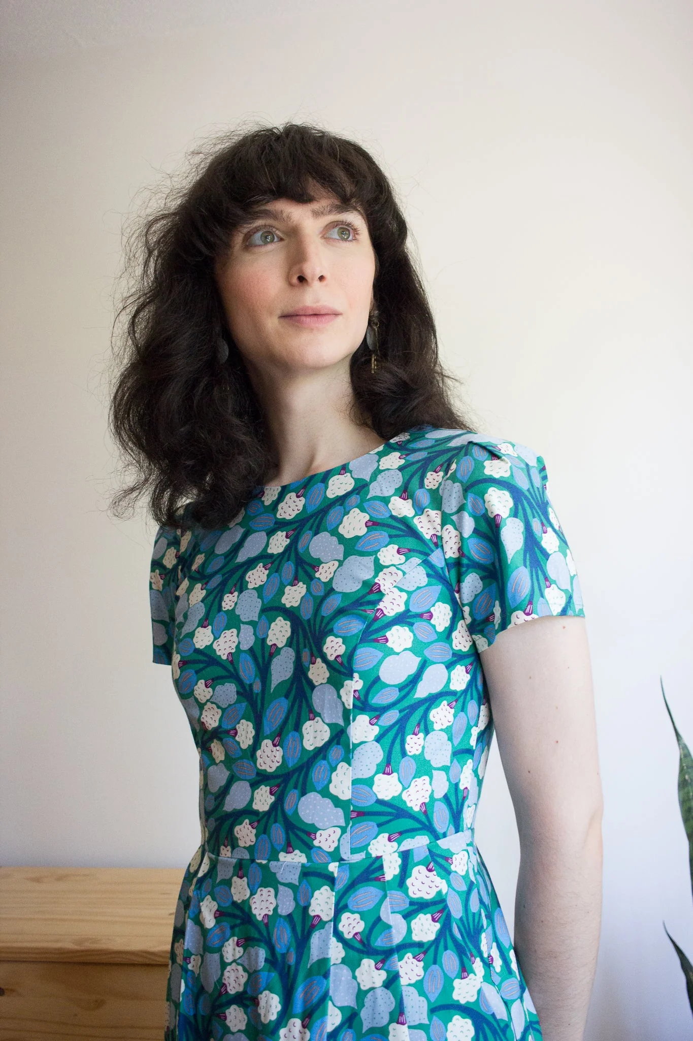 Birds of North America Engoulevent Dress - Cotton Puff (Online Exclusive) - Image 8
