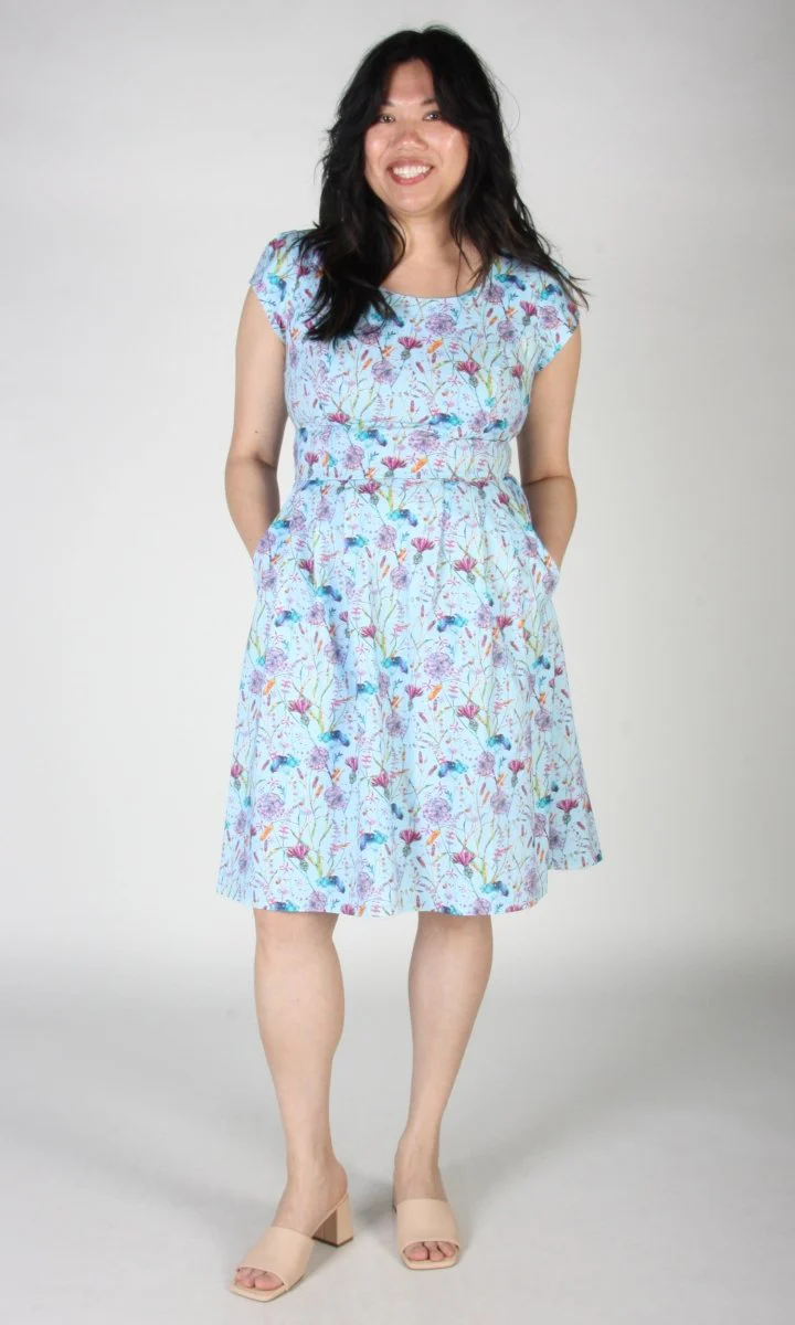 Birds of North America Gallinule Dress (Flower Toss) - Image 3