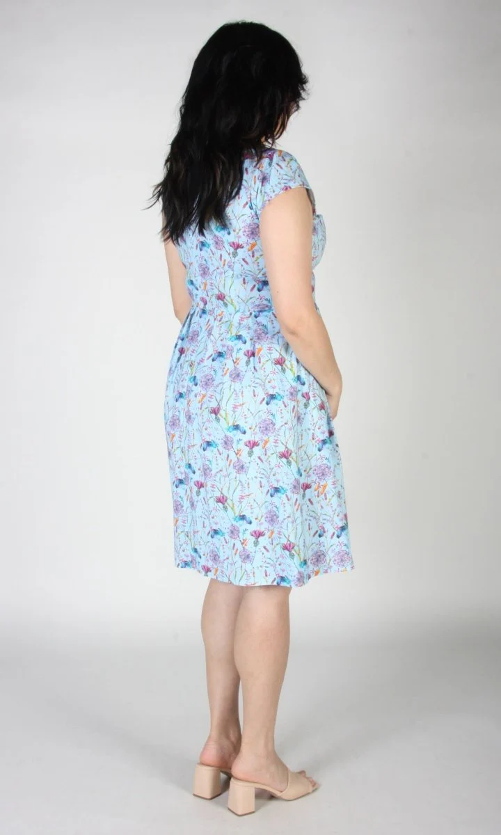 Birds of North America Gallinule Dress (Flower Toss) - Image 4