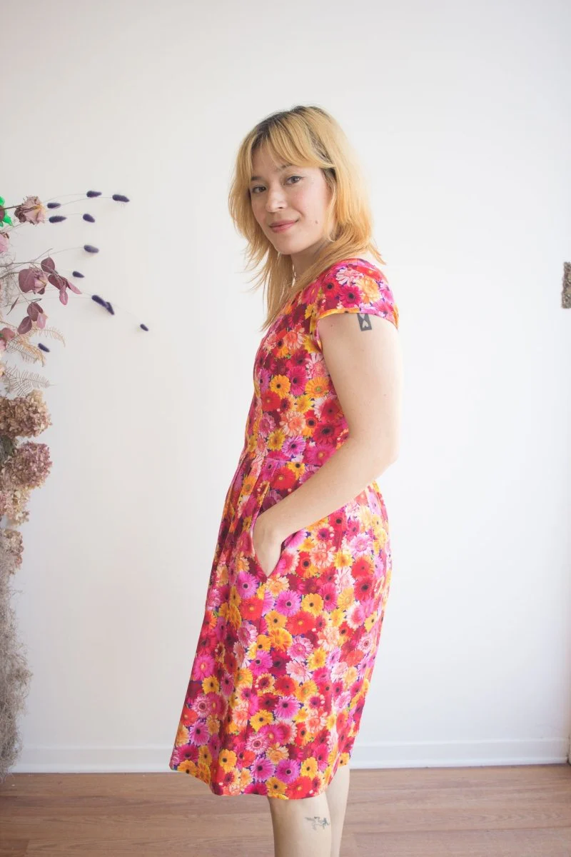 Birds of North America Gallinule Dress (Petal Party) - Image 3