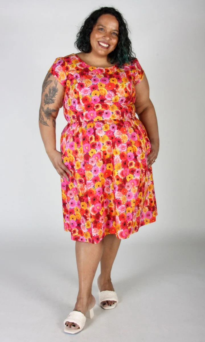 Birds of North America Gallinule Dress (Petal Party) - Image 7