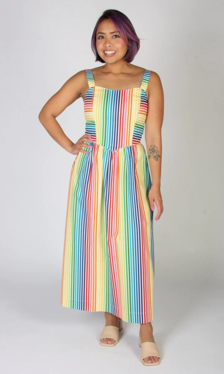 Birds of North America Heathwren Dress (Rock Candy) - Image 7