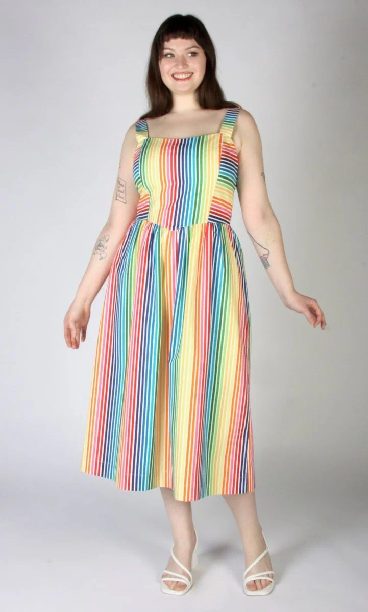Birds of North America Heathwren Dress (Rock Candy) - Image 9