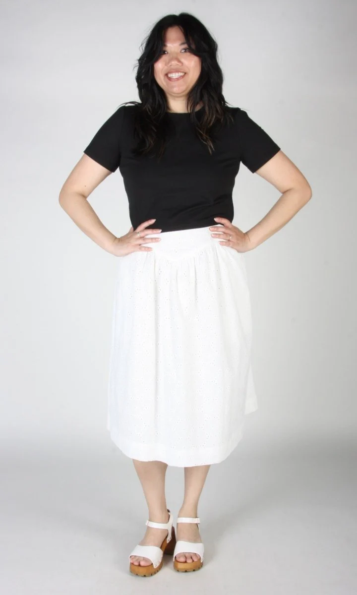 Birds of North America Hermit Thrush Skirt (White) - Image 6