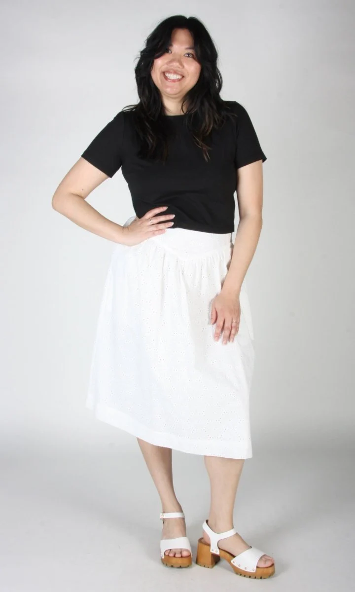 Birds of North America Hermit Thrush Skirt (White) - Image 7
