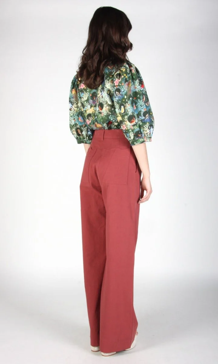 Birds of North America Illadopsis Pants (Rosewood) - Image 8