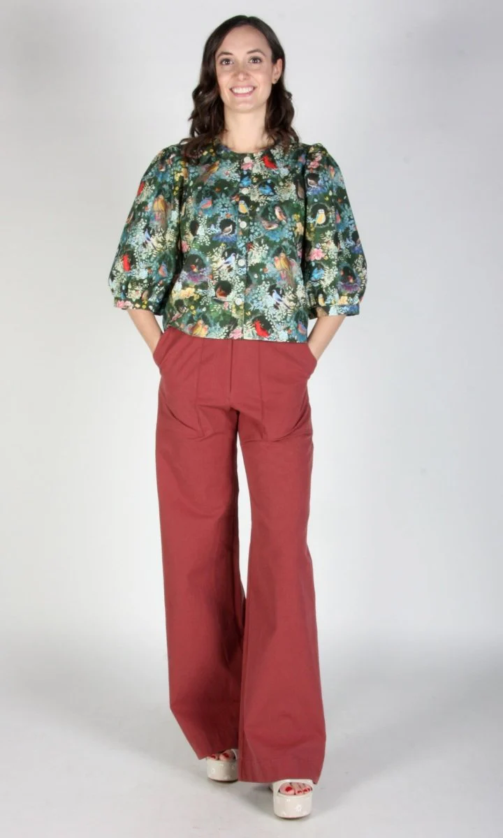 Birds of North America Illadopsis Pants (Rosewood) - Image 9
