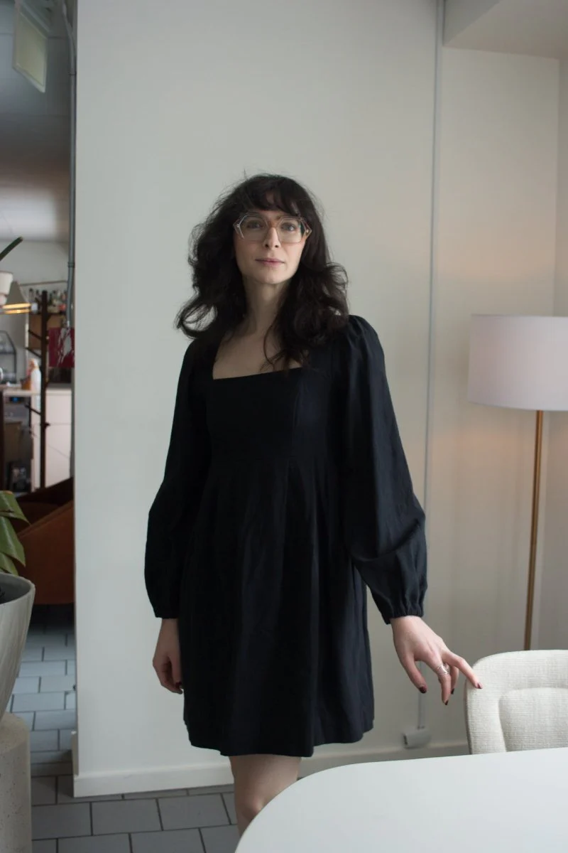 Birds of North America Marlinspike Dress - Black (Online Exclusive)