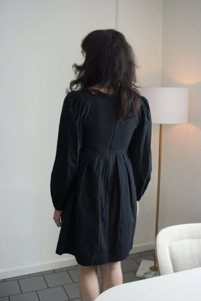 Birds of North America Marlinspike Dress - Black (Online Exclusive) - Image 3