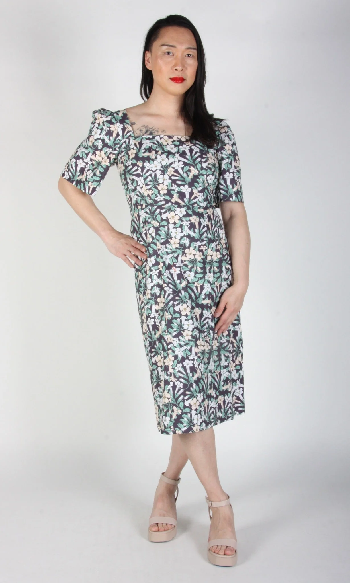 Birds of North America Maybird Dress - Honeysuckle (Online Exclusive) - Image 9