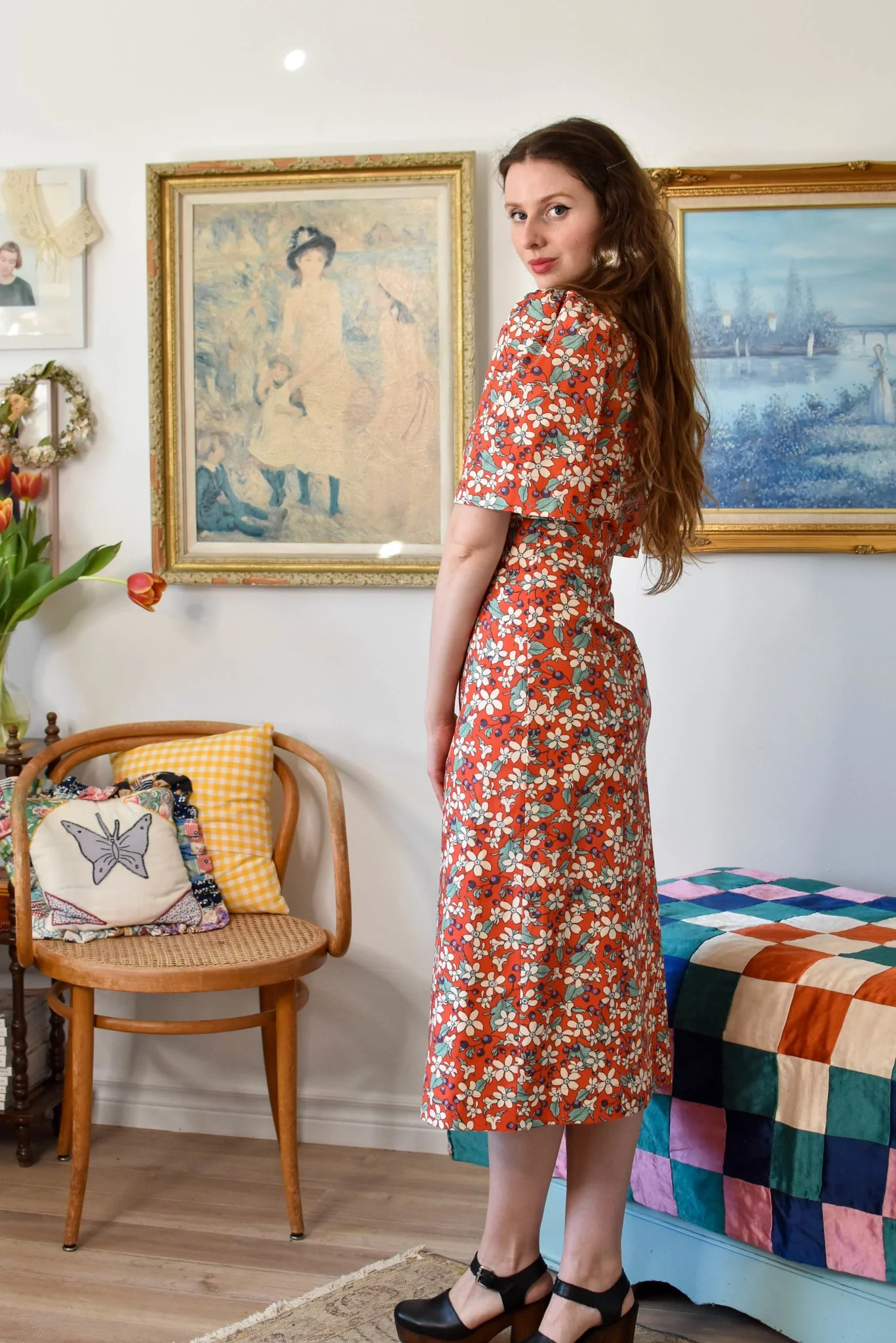 Birds of North America Maybird Dress - Wild Currant (Online Exclusive) - Image 8