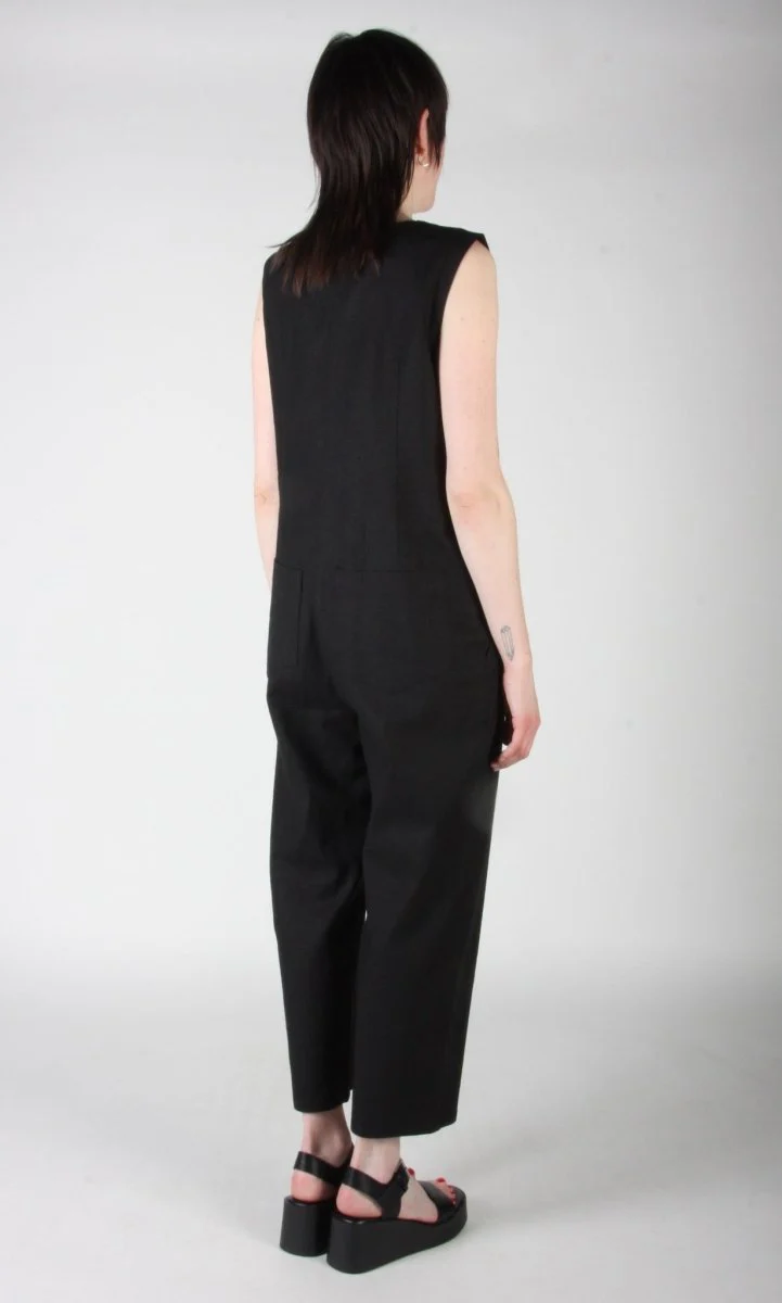 Birds of North America Myna Jumpsuit - Black (Online Exclusive) - Image 8