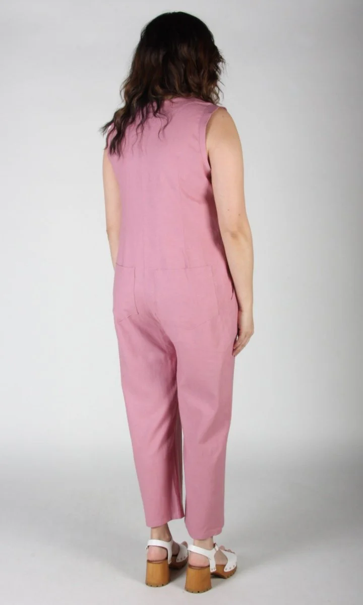 Birds of North America Myna Jumpsuit - Smoky Rose (Online Exclusive) - Image 8