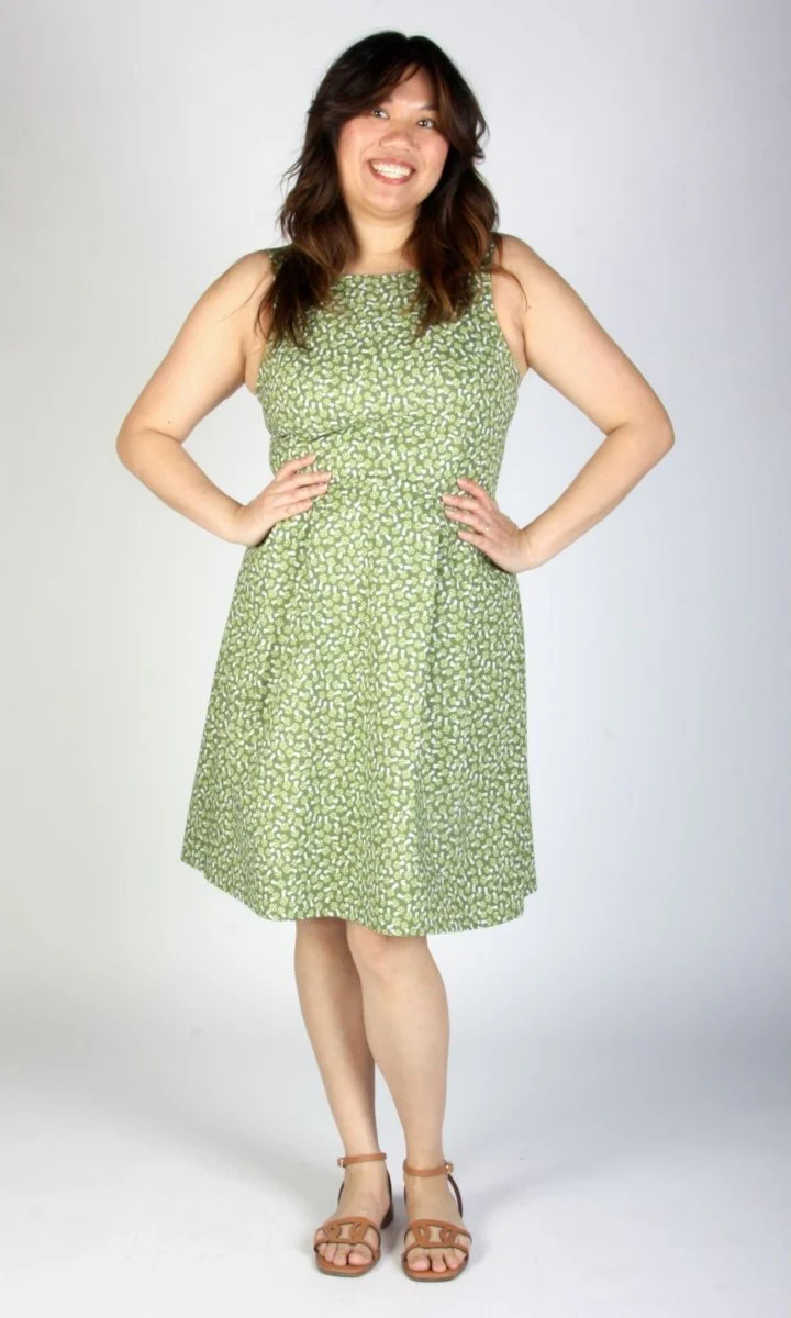 Birds of North America Myrmidon Dress (Greenies) - Image 5