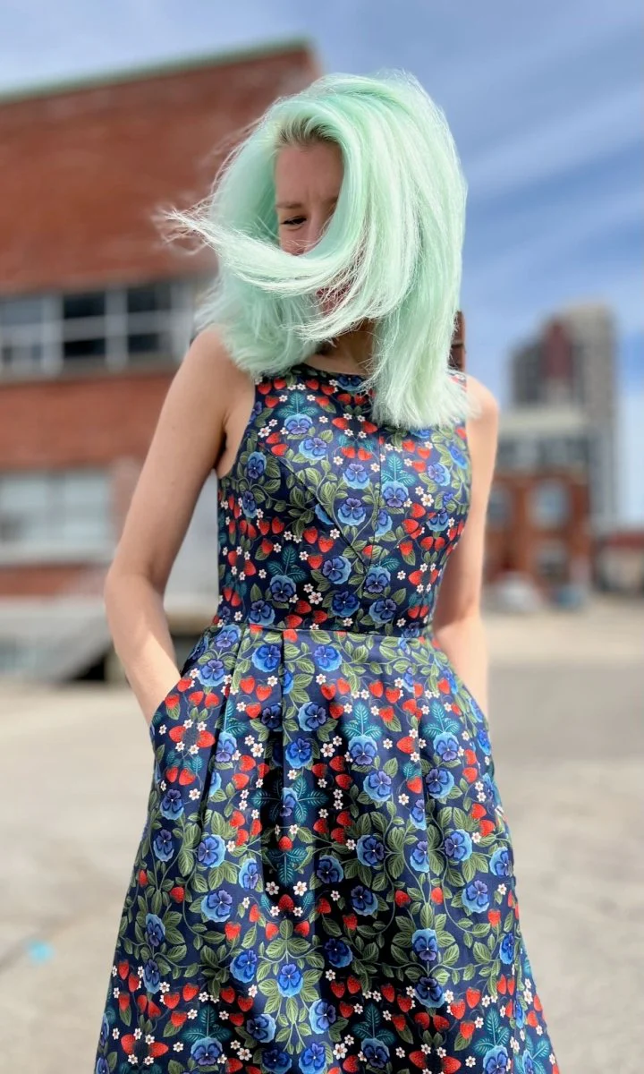 Birds of North America Myrmidon Dress (Summer Sweetness) - Image 11