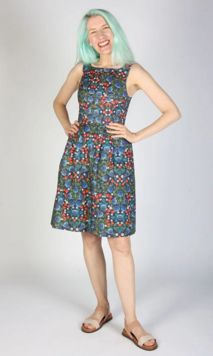 Birds of North America Myrmidon Dress (Summer Sweetness) - Image 13