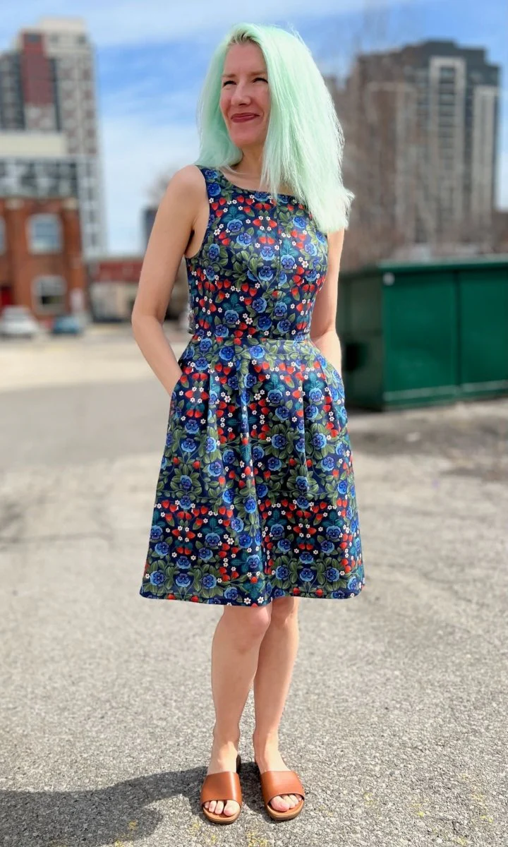 Birds of North America Myrmidon Dress (Summer Sweetness) - Image 5