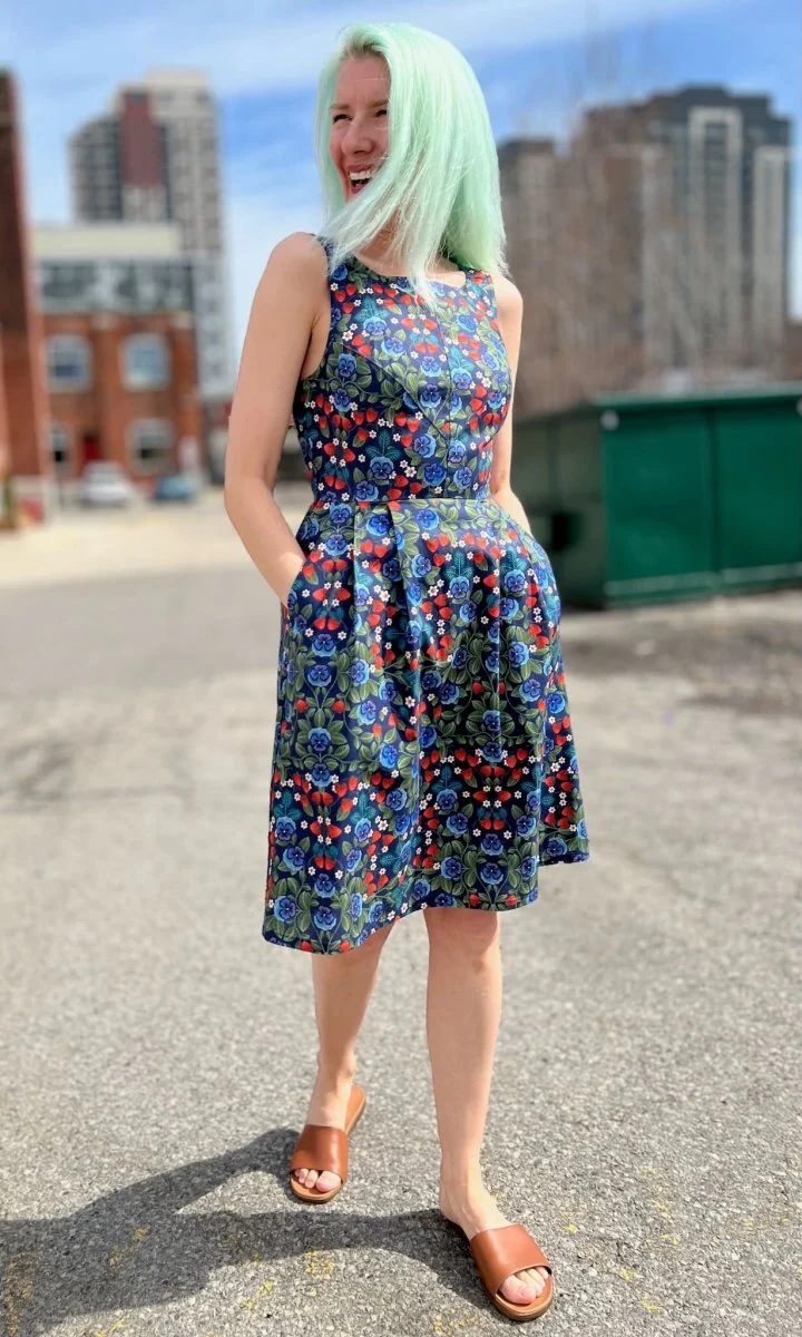 Birds of North America Myrmidon Dress (Summer Sweetness) - Image 7