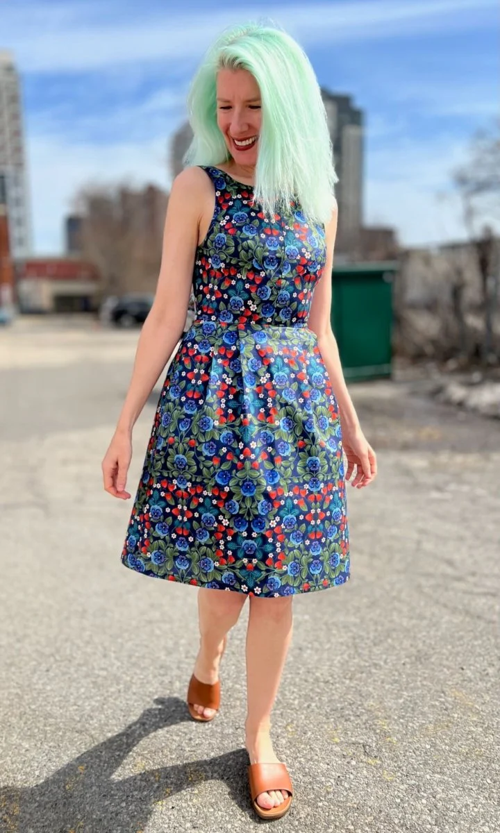 Birds of North America Myrmidon Dress (Summer Sweetness) - Image 9