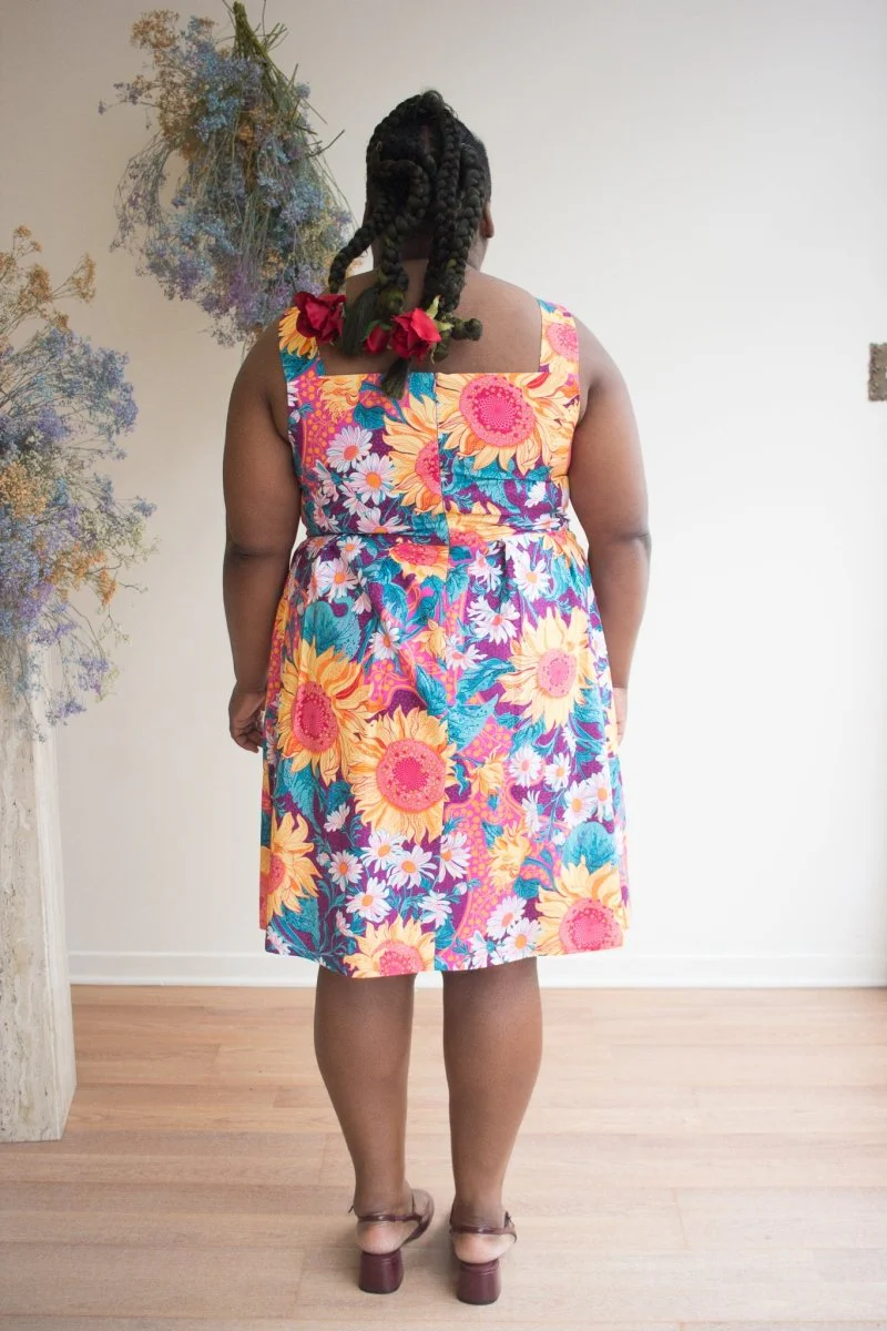 Birds of North America Myrmidon Dress (Sunflower Kingdom) - Image 2