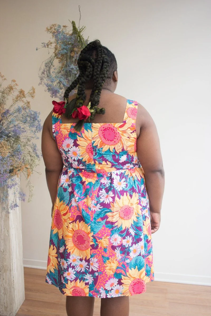 Birds of North America Myrmidon Dress (Sunflower Kingdom) - Image 5
