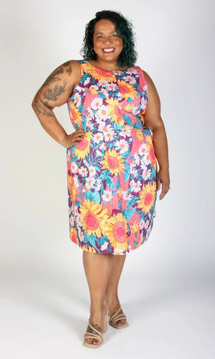 Birds of North America Myrmidon Dress (Sunflower Kingdom) - Image 6
