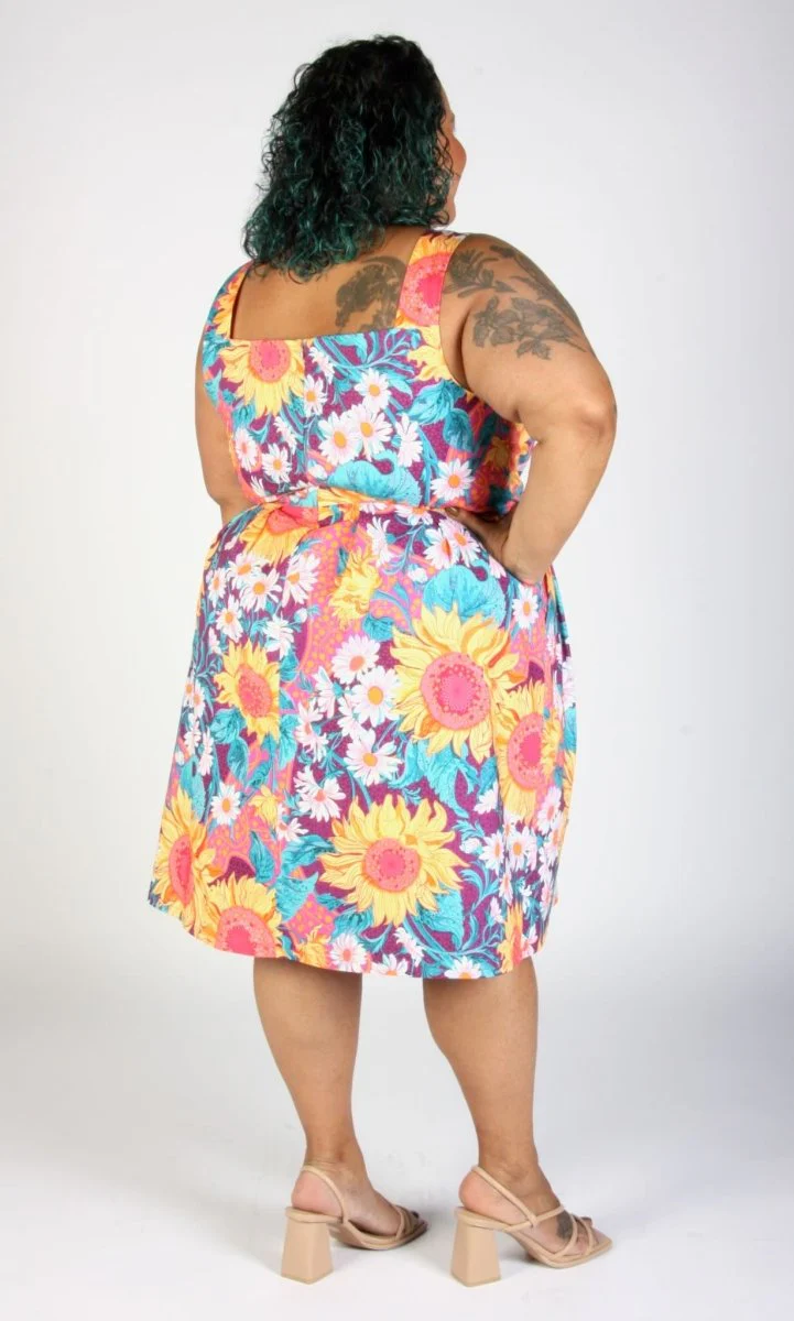 Birds of North America Myrmidon Dress (Sunflower Kingdom) - Image 8
