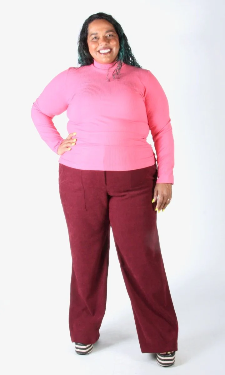 Birds of North America Nunchie Top - Bazooka Pink (Online Exclusive) - Image 2