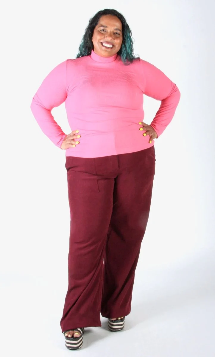 Birds of North America Nunchie Top - Bazooka Pink (Online Exclusive) - Image 3