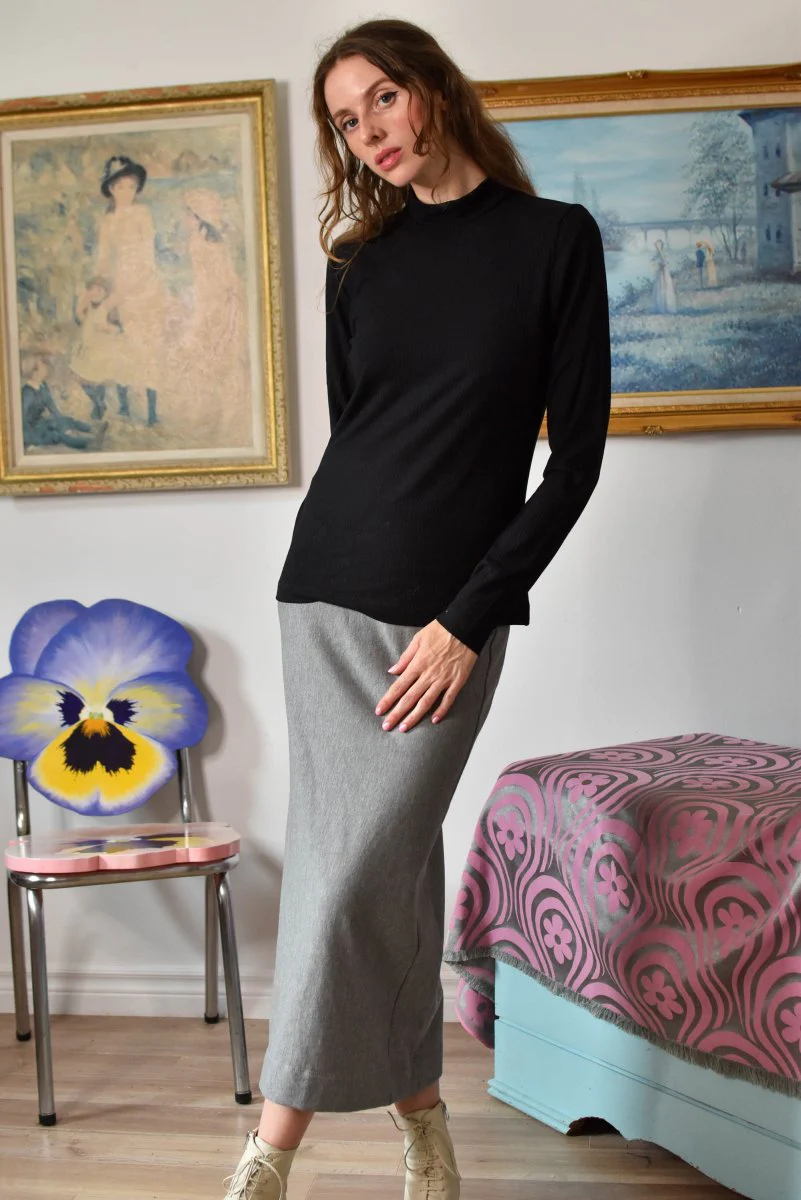 Birds of North America Nunchie Top - Black (Online Exclusive) - Image 5