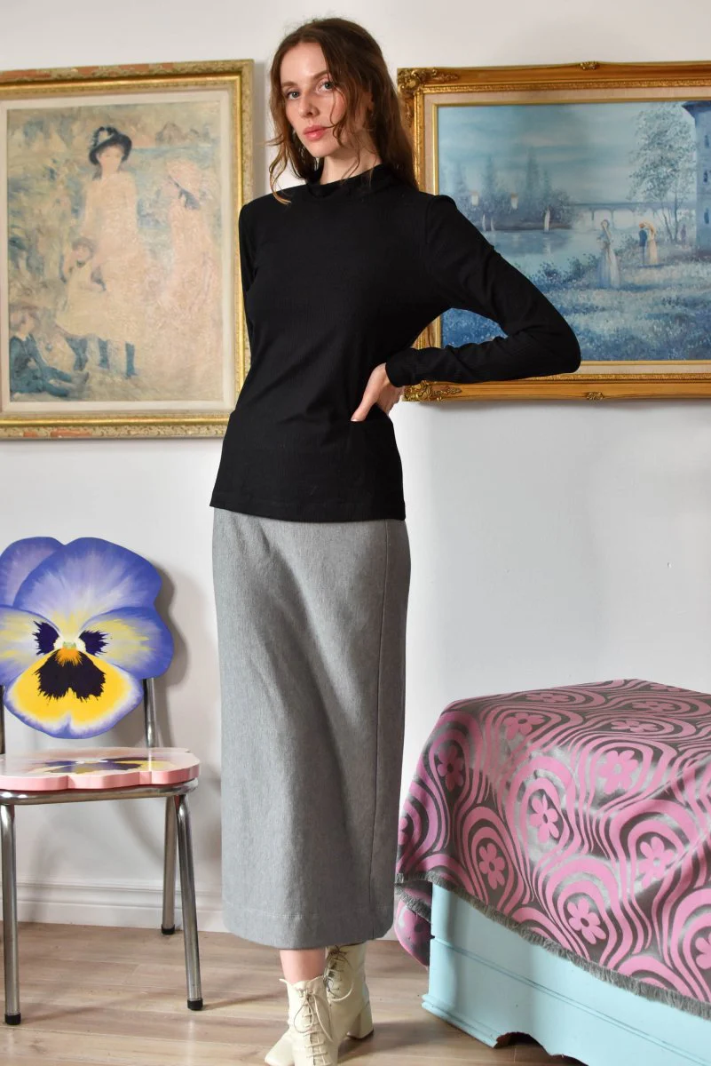 Birds of North America Nunchie Top - Black (Online Exclusive) - Image 6
